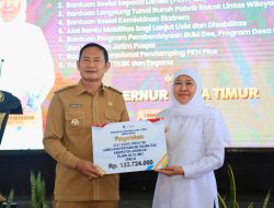 Sapa Bansos Titik ke-16 di Lamongan, Gubernur Khofifah untuk Dongkrak Ekonomi Masyarakat Jawa Timur