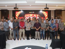 Jalin Sinergi, Polres Pelabuhan Tanjung Perak Ajak Tiga Pilar Masyarakat dalam Jumat Curhat untuk Jaga Kamtibmas