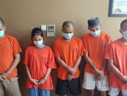 Polisi Berhasil Ungkap Jaringan Narkoba di Gresik 5 Tersangka Diamankan