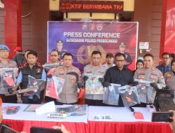 Polres Probolinggo Amankan 9 Orang Tersangka Kasus 3C Selama Juli 2025