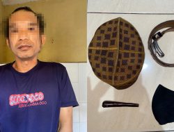 Polsek Semampir Amankan Residivis, Terekam CCTV Saat Curi Tas di Masjid Sunan Ampel