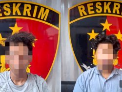 Polres Pelabuhan Tanjung Perak Tetapkan Empat Remaja Tersangka Tawuran di Jalan Kalilom Lor