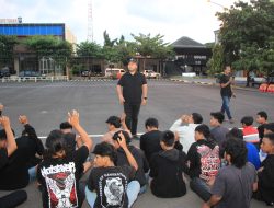 Polres Tuban Amankan dan Beri Pembinaan 38 Oknum Pesilat Konvoi di Jalan Raya