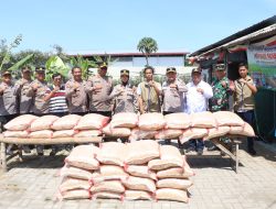 Dukung Ketahanan Pangan, Polres Pelabuhan Tanjung Distribusikan 1 Ton Jagung Hasil Panen Raya Kwartal III ke Bulog