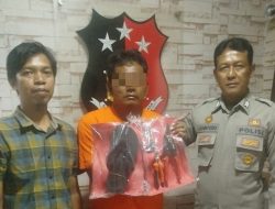 Polsek Krembangan Amankan Pelaku Pencurian Modus Kempes Ban di Jalan Dupak Rukun