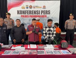 Program 10.000 CCTV Bantu Polres Pasuruan Kota Berhasil Ungkap Kasus Curanmor di 13 TKP