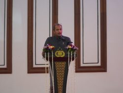 Sosialisasi UU No . 1 Tahun 2023 Tentang KUHP di Polrestabes Surabaya Hadirkan Wamenkumham Prof. Edward Omar Sharif Hiariej