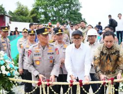 Polri Pertegas Peran Aktif Dalam Astacita Pada Topping off Sekolah, Peresmian Masjid dan Peletakan Batu Pertama Rumah Ibadah di SMA Kemala Taruna Bhayangkara