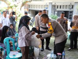 Cangkrukan Bareng Kapolres Kediri, Warga Prambatan Antusias Sampaikan Aspirasi