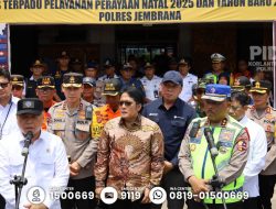 Jelang Libur Tahun Baru 2026, Kakorlantas dan Menhub Cek Pelabuhan Gilimanuk