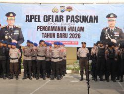 Jelang Pergantian Tahun, 509 Personel Disiagakan, Polres Tanjung Perak Pastikan Malam Tahun Baru 2026 Aman