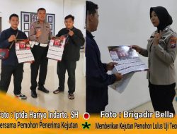 Waduh!!! Porsonil Satpas Colombo Bikin Dek-dekan Pemohon SIM Berujung Seyum