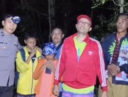 Polres Gresik Selamatkan Wisatawan Asal Sidoarjo Tersesat di Hutan Pulau Bawean