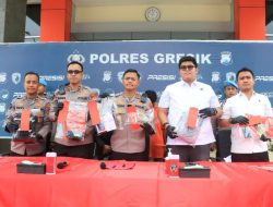 Polres Gresik Beri Tindakan Tegas Terukur Tiga Anggota Gangster
