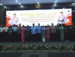 Dandim Kulon Progo Hadiri Acara Pisah Sambut Kapolres