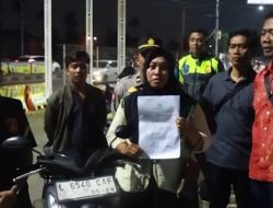 Polsek Kenjeran Kembalikan Sepeda Motor yang di laporkan Hilang Dan di Temukan di Suramadu