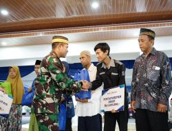 Dandim Kulon Progo Hadiri Pengajian Jelang Buka Puasa dan Penutupan Safari Tarawih Ramadhan 1447 H