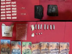 Polres Mojokerto Amankan Kakak Beradik Tersangka Pengedar Okerbaya