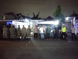 Di Bawah Sorot Rotator, Team Lengkap Patroli Jaga Semampir Aman
