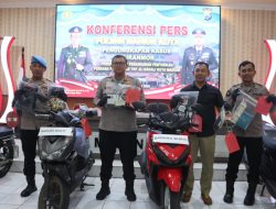 Polres Madiun Kota Ungkap 3 Kasus Curanmor 4 Orang Residivis Diamankan