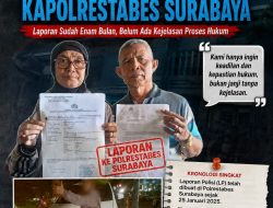 Enam Bulan LP Diduga “Mati Suri”?, Warga Tenggumung Karya Curhat Lewat KJN ke Kapolrestabes Surabaya