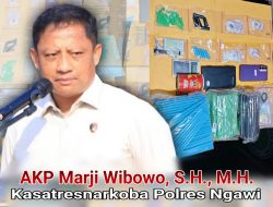 Polres Ngawi Ungkap Jaringan Narkoba, Tersangka Pengedar dan Sabu 39 gram Diamankan