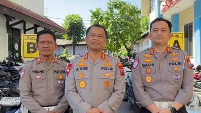 HUT Bhayangkara ke-80 Kapolrestabes Surabaya Buka Pengembalian 471 Motor Barang Bukti Laka, Gratis Tanpa Pungutan
